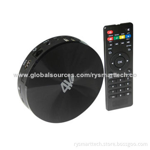 2014 Android Media Player 4k S82 Amlogic S802 Quad-core TV Box, 2GB DDR3 RAM
